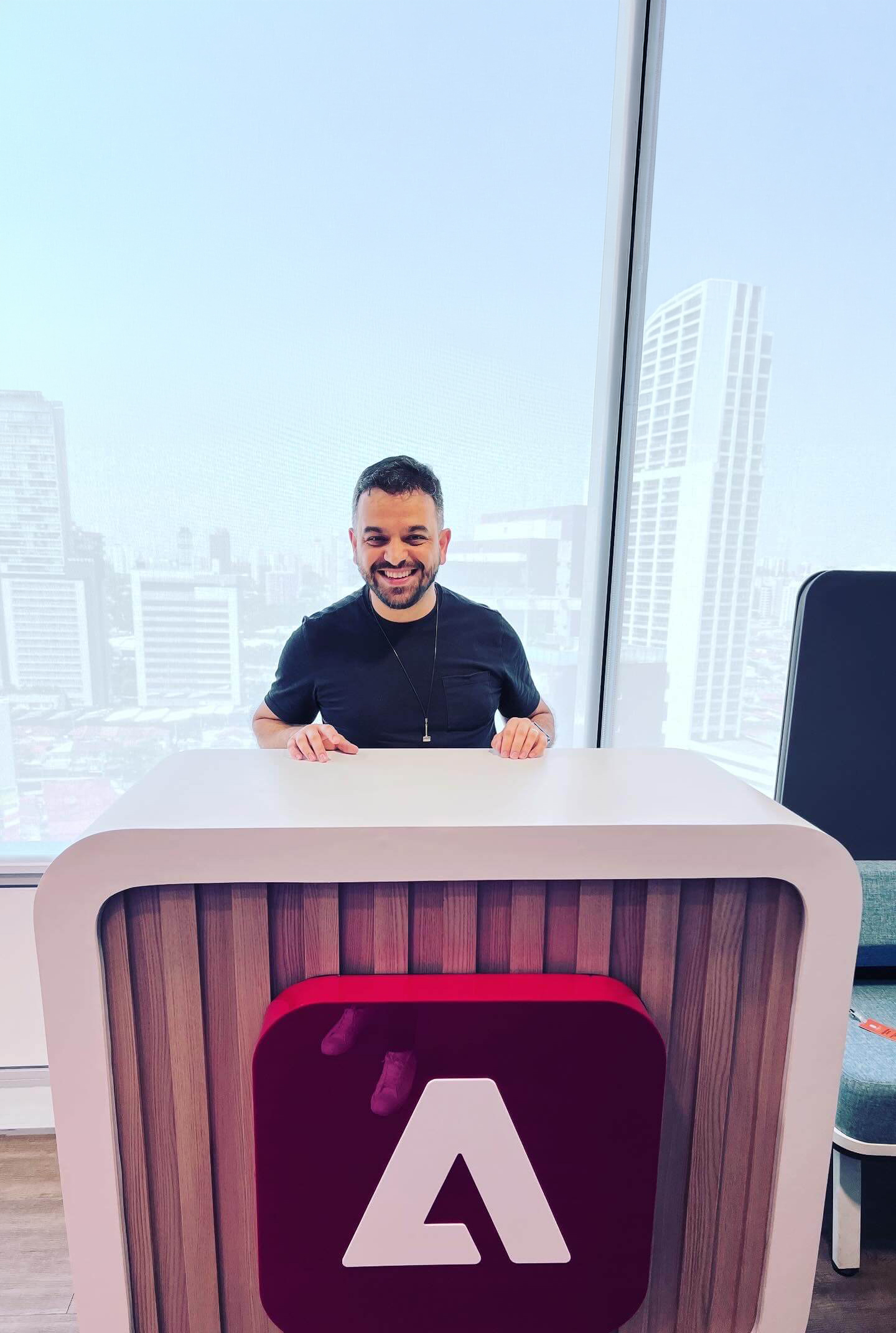 Douglas Oliveira em treinamento com plateia